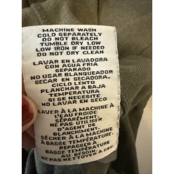 Boston Traders Men's M Army Green Crew Neck Soft Pullover Sweater Sweatshirt - Picture 5 of 8